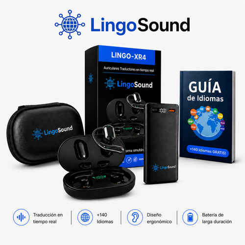 Pack Viaje LingoSound ( XRR4 + Accesorios )