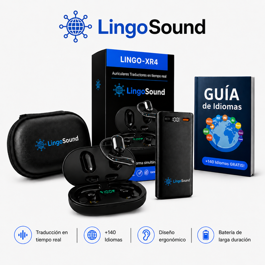 Pack Viaje LingoSound ( XRR4 + Accesorios )